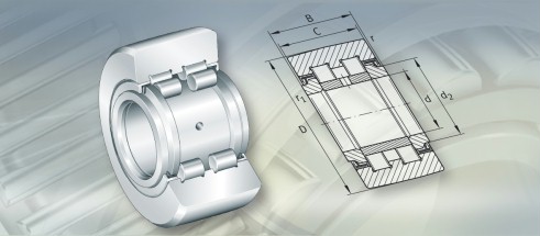 INARNA2210.2RS轴承三维模拟图